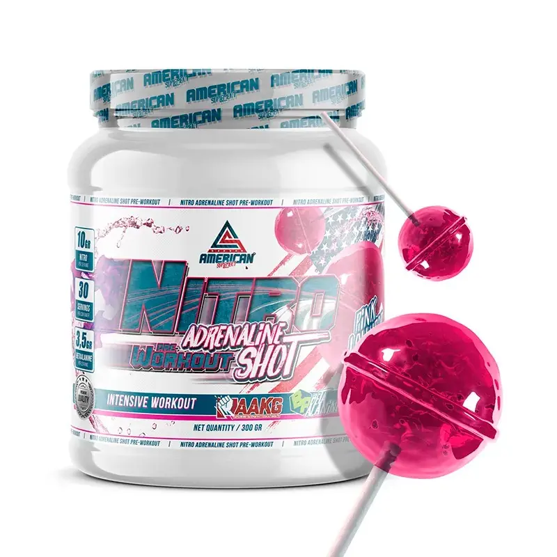 PRE-ENTRENO NITRO BETA-ALANINA 300GR Piruleta