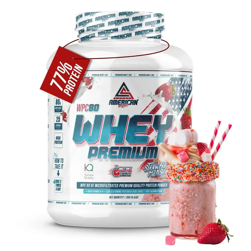 PROTEINA WHEY PREMIUM FRESA 2KG