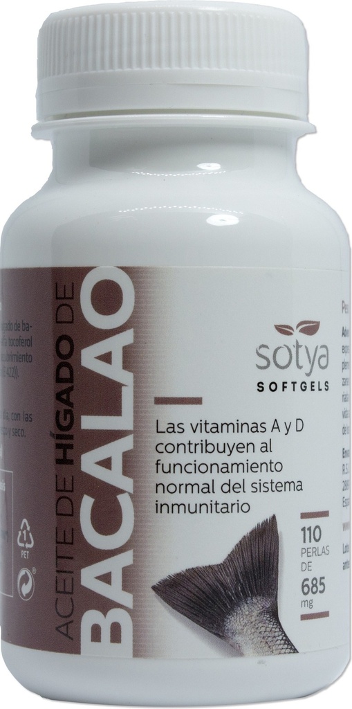 ACEITE DE HIGADO DE BACALAO 110 PERLAS