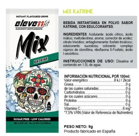 SOBRE MIX SABOR KATRINE SIN AZÚCAR