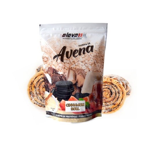 [55847] 1KG HARINA DE AVENA SABOR ROLLO DE CANELA