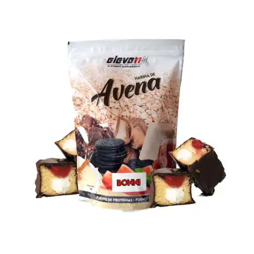 [734191411290] 1KG HARINA DE AVENA SABOR BOMBÓN