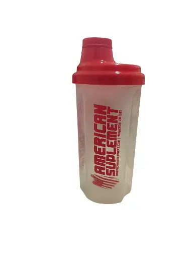 [2211334455994] SHAKER ROJO 500ML - AMERICAN SUPLEMENT